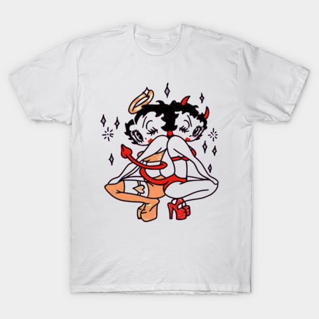 Betty Boop baru 3 T-Shirt by RyuZen